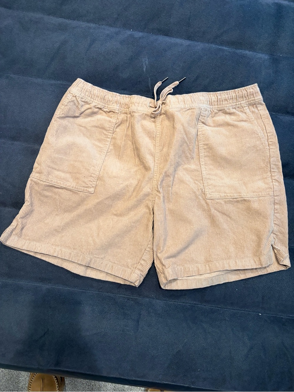 bp Tan Corduroy Drawstring Shorts